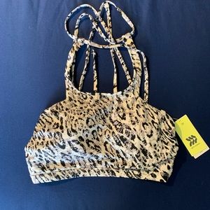 All-in-Motion high neck strappy back bikini top